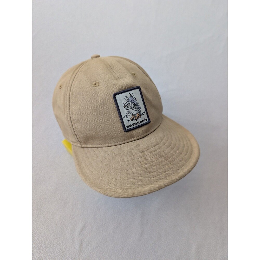 Patagonia Scrap Everyday Hat Fun Hoggers Mens Cap Armadillo Khaki Adjustable